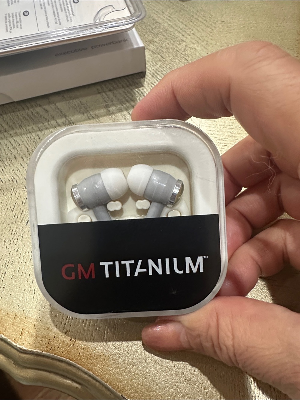 GM Titanium Gray In-Ear Earbuds - Wired Stereo Earphones